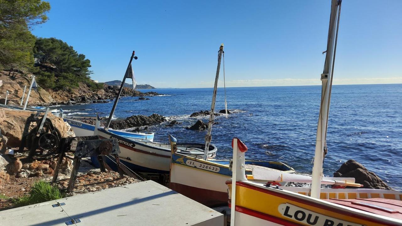 Les Bois Flottes . Plage De La Verne La Seyne-sur-Mer Ngoại thất bức ảnh